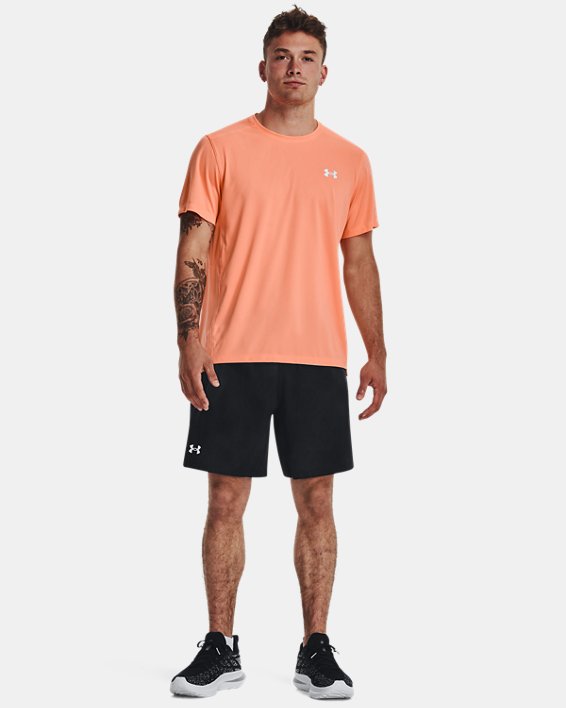 Men's UA Speed Stride 2.0 T-Shirt in Orange image number 2